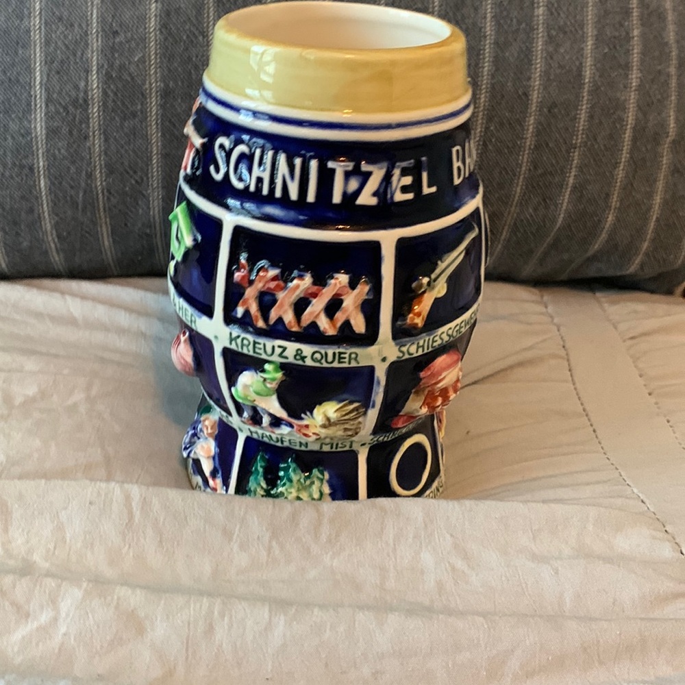 Vintage German beer stein